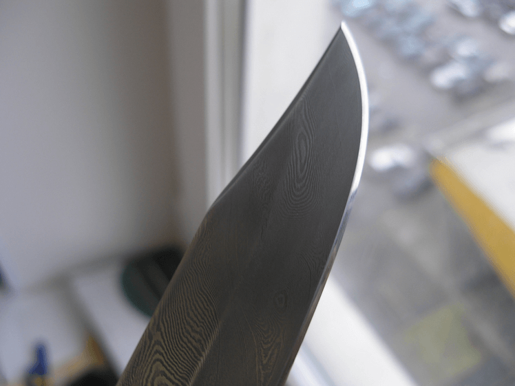 фото ножа после заточки